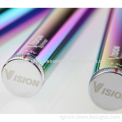 2014 Vision Spinner Rainbow Variable Voltage Batteries for 650/900/Ecig